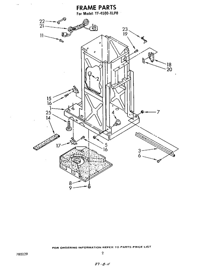 Diagram for TF4500XLP0