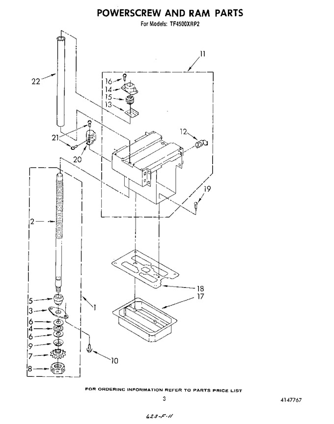 Diagram for TF4500XRP2