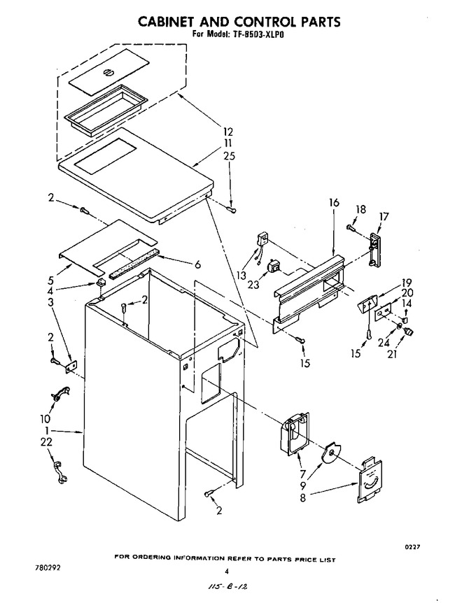 Diagram for TF8503XLP0