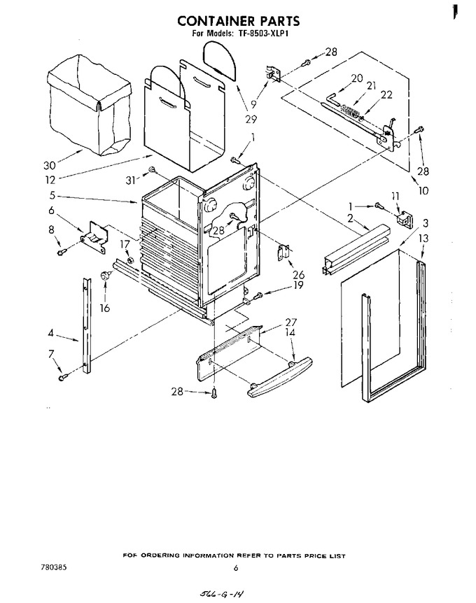 Diagram for TF8503XLP1