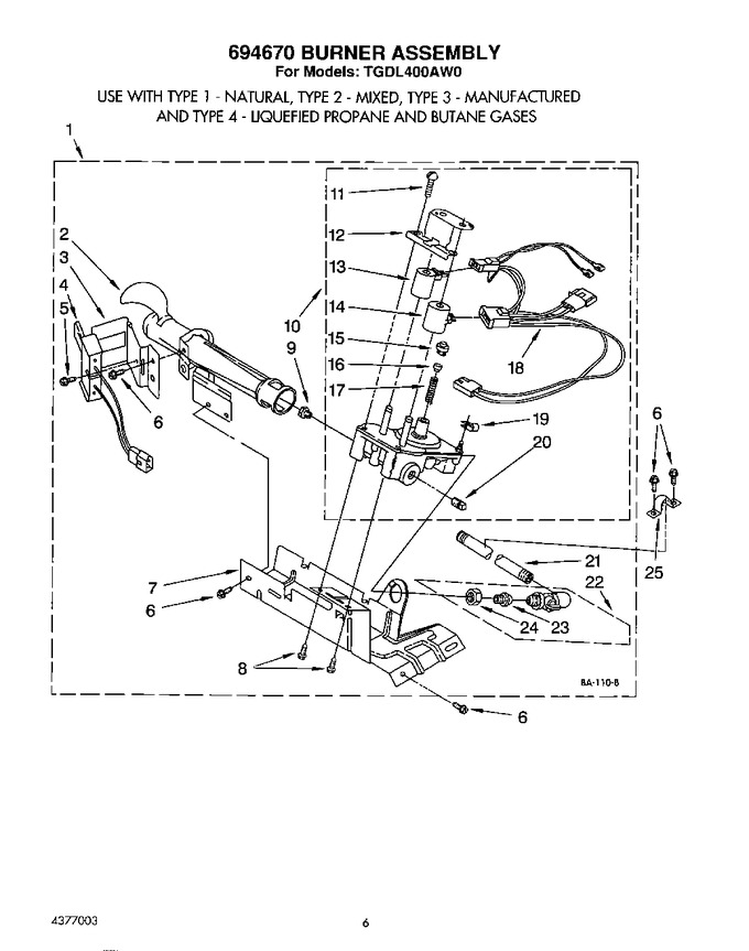 Diagram for TGDL400AN0