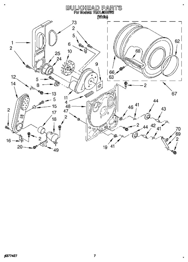 Diagram for TGDL400BW2