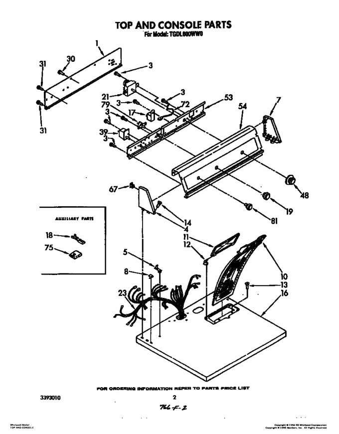 Diagram for TGDL600WW0