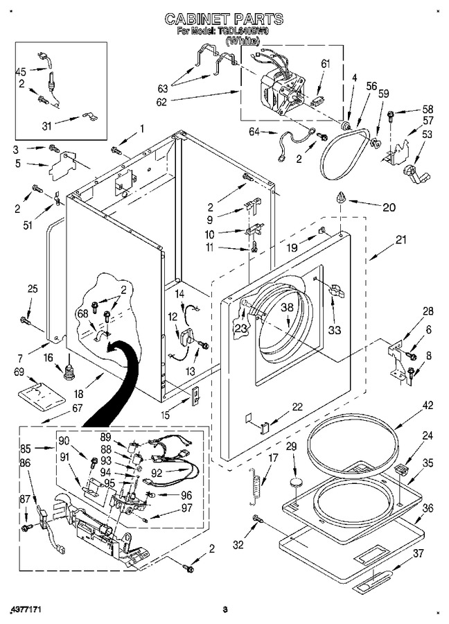 Diagram for TGDL640BW0