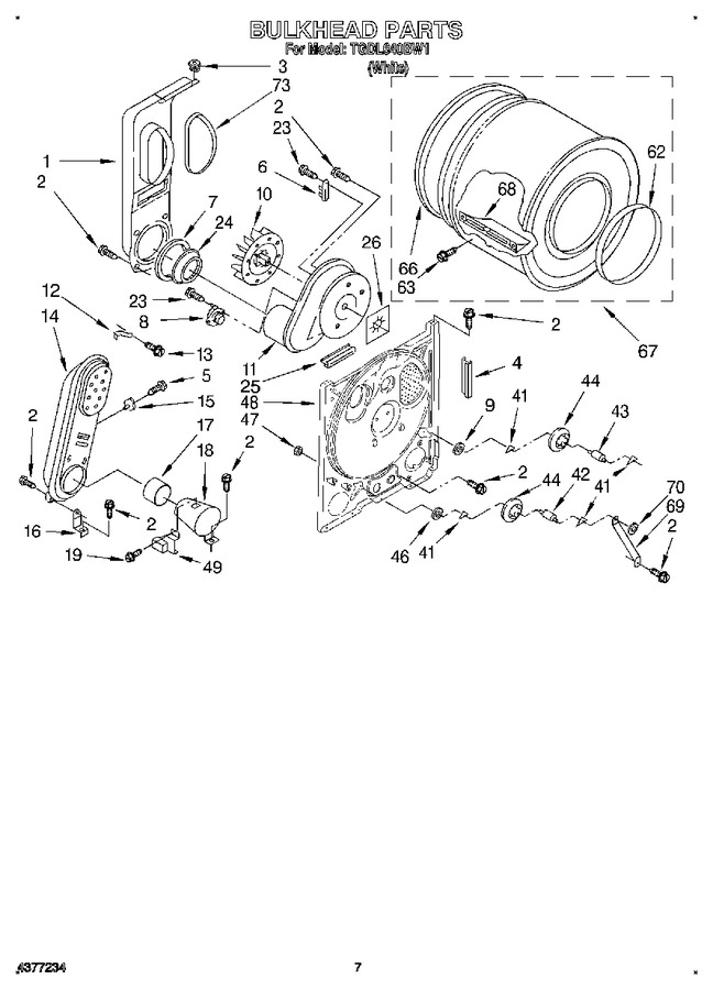 Diagram for TGDL640BW1