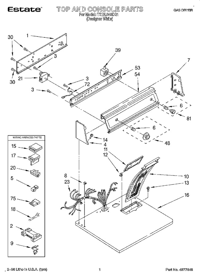 Diagram for TGDL640DQ1
