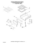 Diagram for 05 - Oven & Broiler Parts