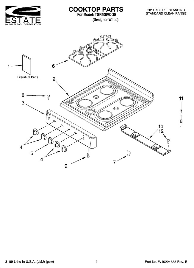 Diagram for TGP200VDQ0