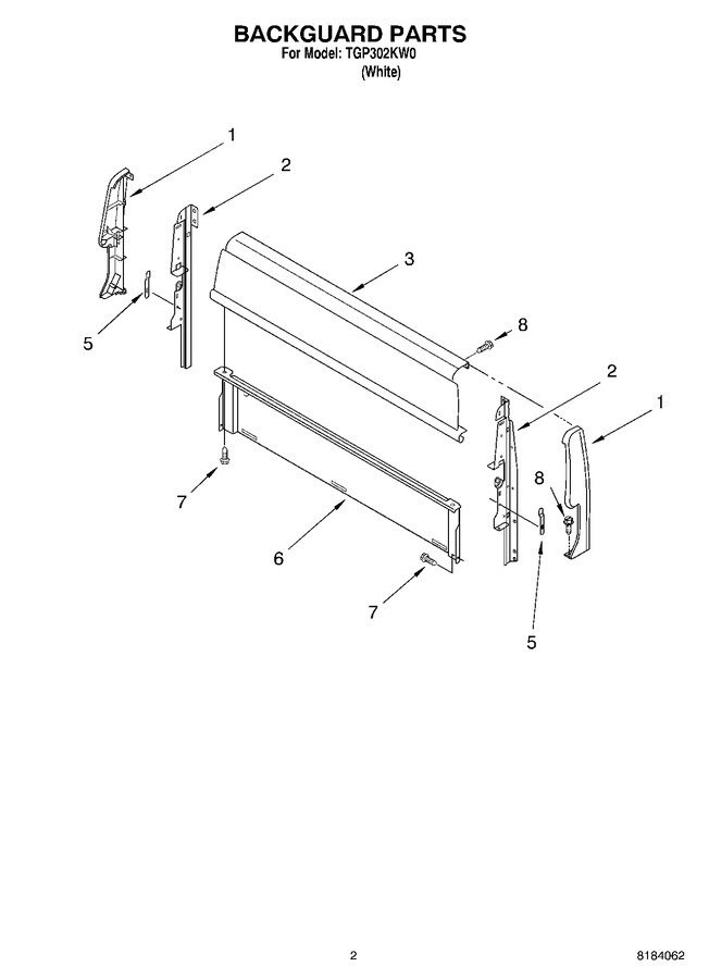 Diagram for TGP302KW0