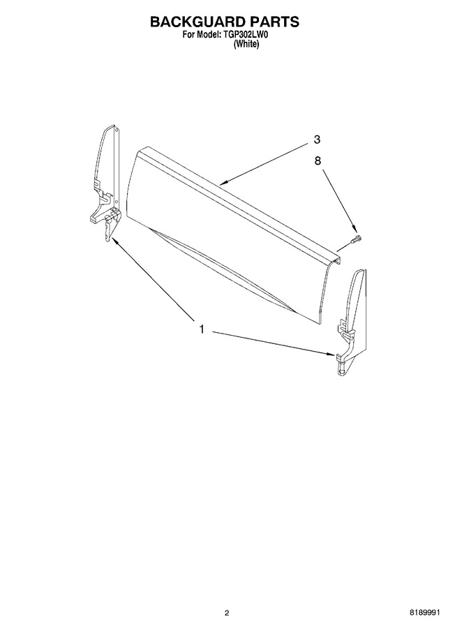 Diagram for TGP302LW0