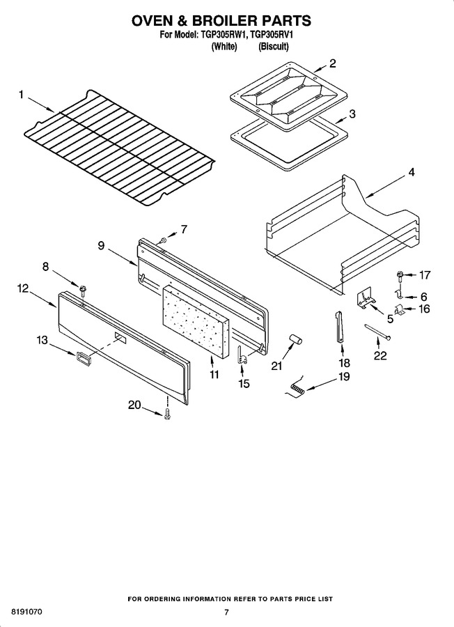 Diagram for TGP305RV1