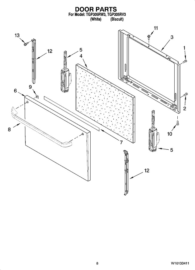 Diagram for TGP305RW3