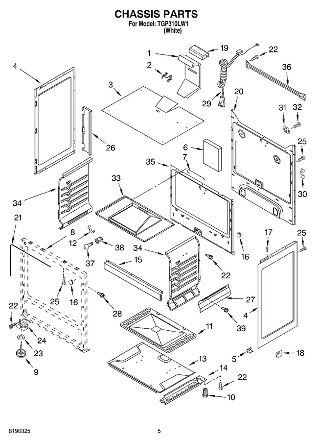 Diagram for TGP310LW1