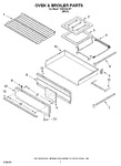 Diagram for 05 - Oven & Broiler Parts