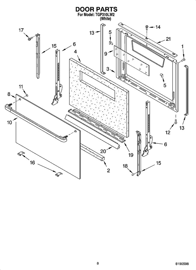 Diagram for TGP310LW2