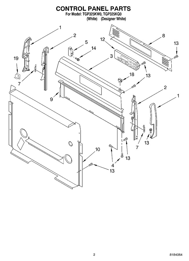 Diagram for TGP325KW0