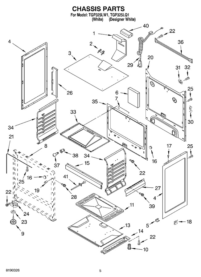 Diagram for TGP325LW1