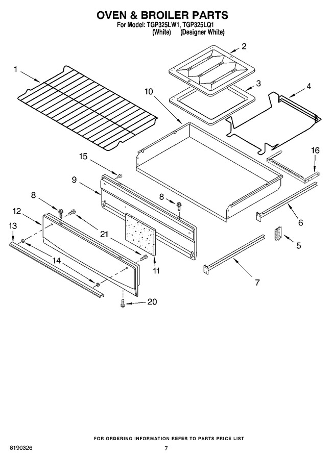Diagram for TGP325LW1