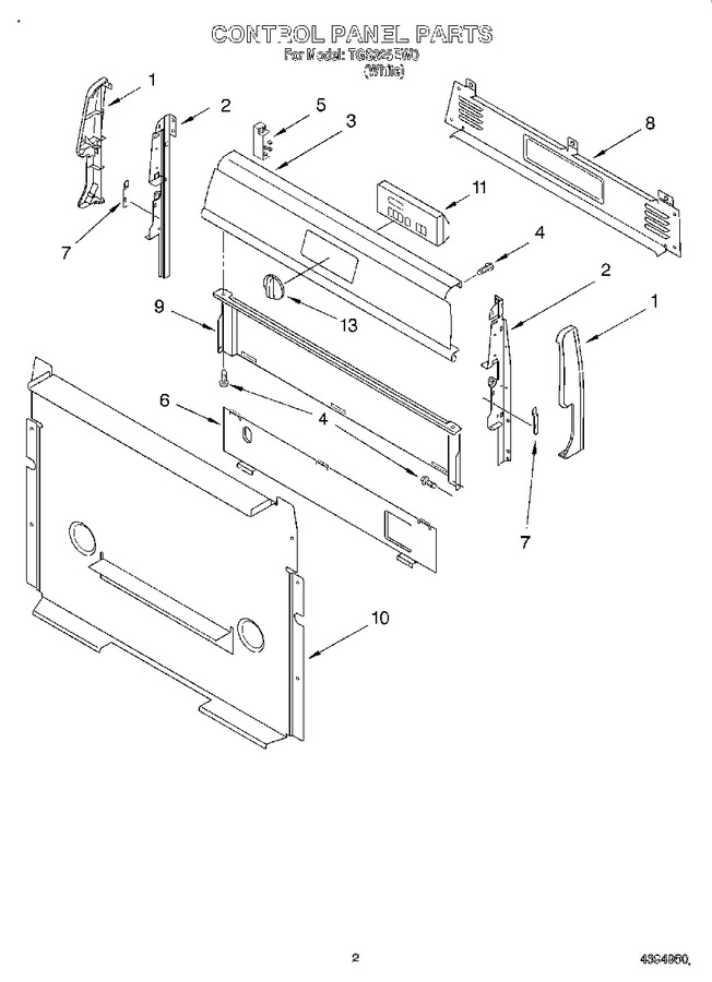 Diagram for TGS325EW0