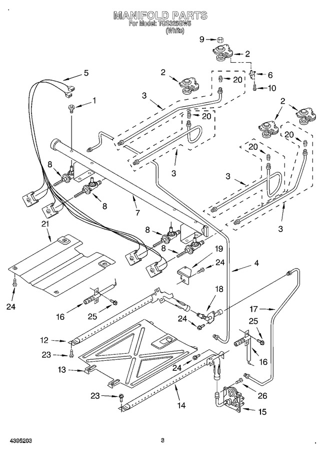 Diagram for TGS325GW5