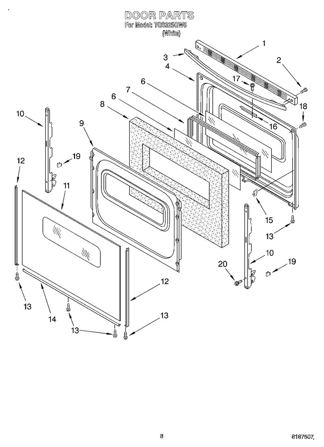 Diagram for TGS325GW6