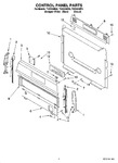 Diagram for 02 - Control Panel Parts