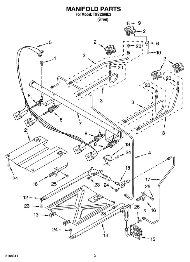 Diagram for TGS326RD2