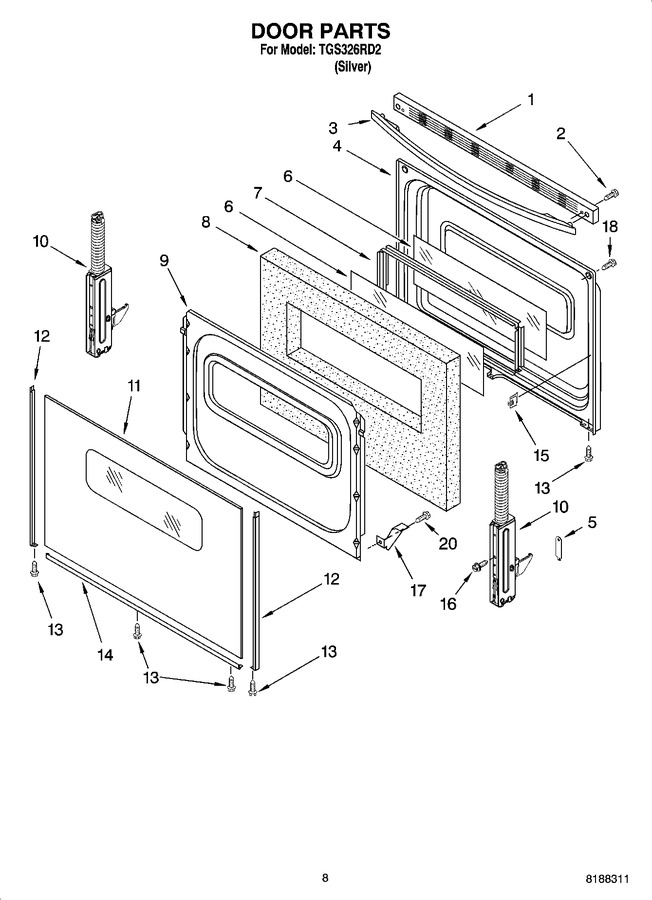 Diagram for TGS326RD2