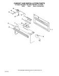 Diagram for 06 - Cabinet And Installation Parts