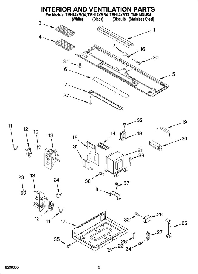 Diagram for TMH14XMT4