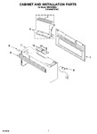 Diagram for 06 - Cabinet And Installation Parts