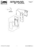 Diagram for 01 - Control Panel Parts