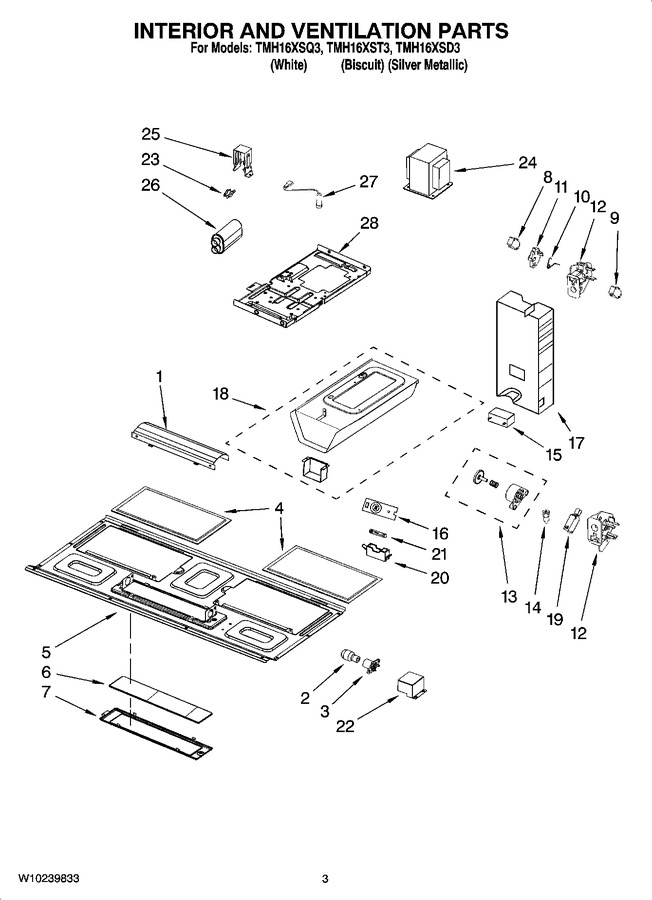 Diagram for TMH16XST3