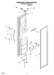 Diagram for 08 - Freezer Door