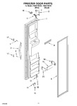 Diagram for 08 - Freezer Door Parts