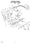 Diagram for 12 - Control Parts, Parts Not Illustrated