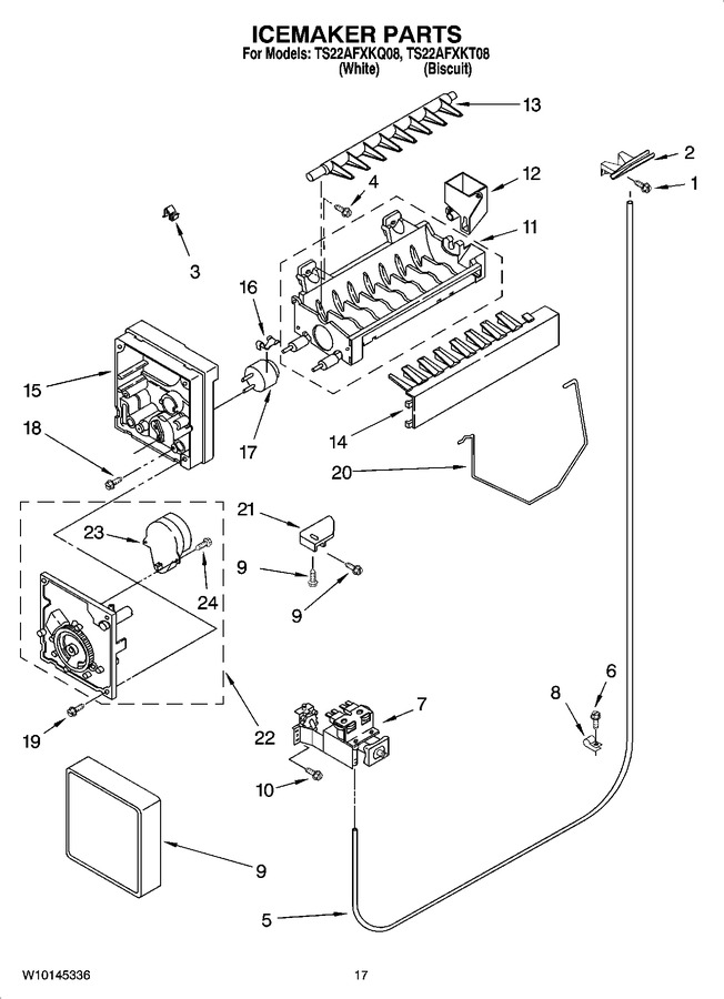 Diagram for TS22AFXKQ08