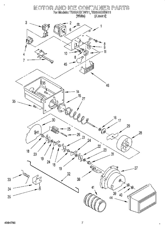 Diagram for TS22AQXDW11