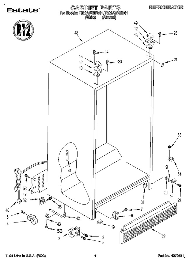 Diagram for TS22AWXBW01