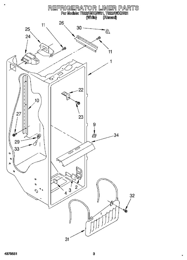 Diagram for TS22AWXBW01