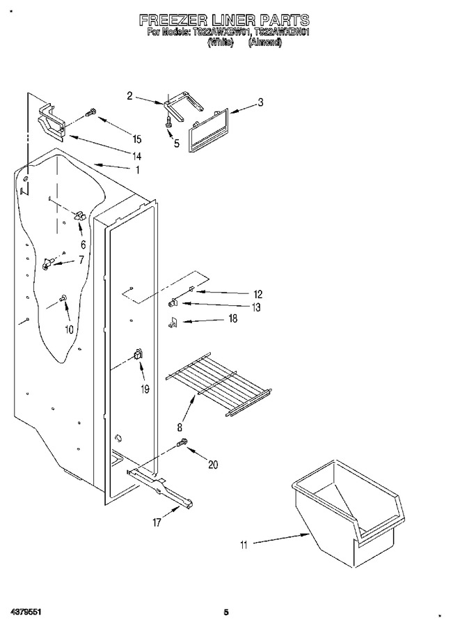 Diagram for TS22AWXBW01