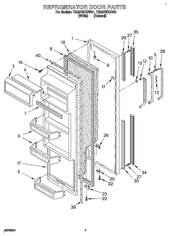 Diagram for TS22AWXBW01