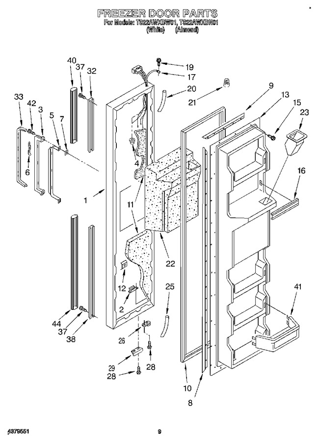 Diagram for TS22AWXBW01