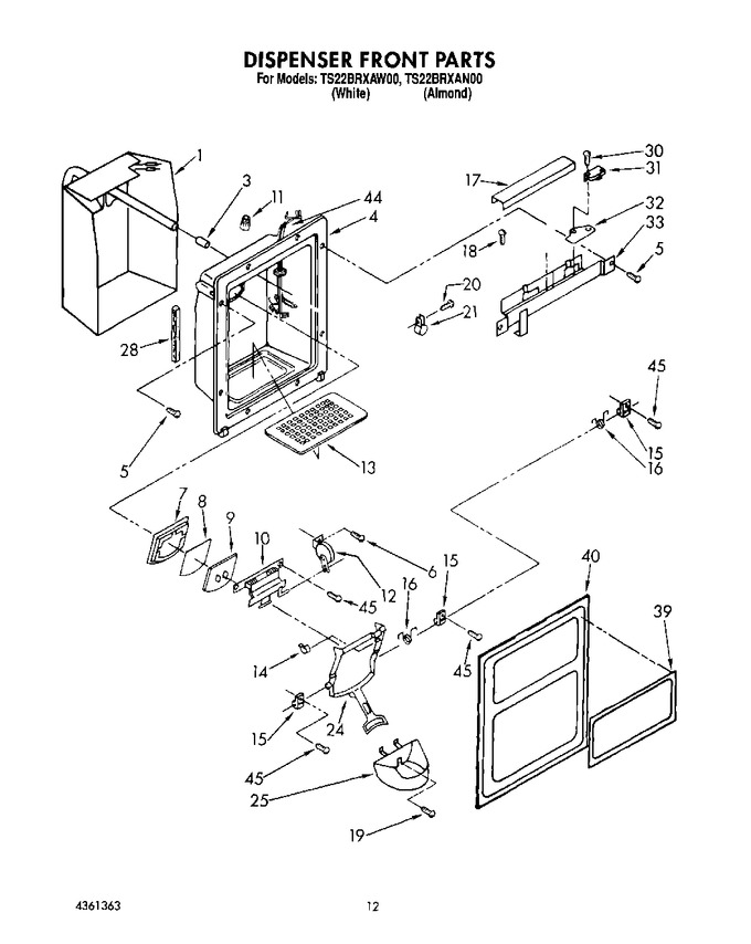 Diagram for TS22BRXAN00