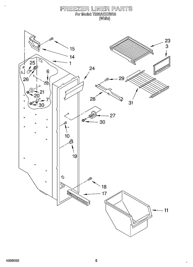 Diagram for TS25AEXHW00