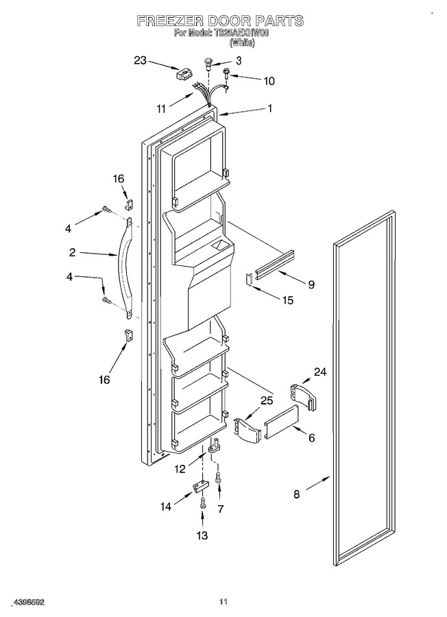 Diagram for TS25AEXHW00