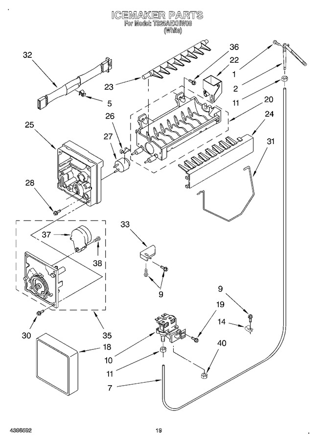 Diagram for TS25AEXHW00