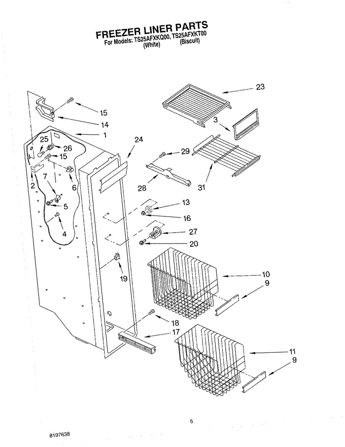Diagram for TS25AFXKT00