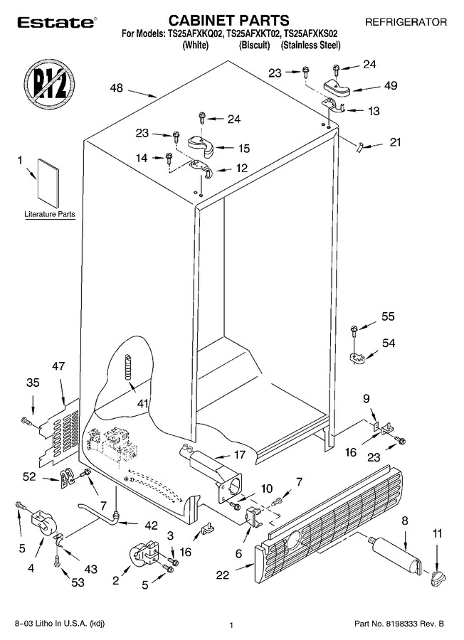 Diagram for TS25AFXKS02