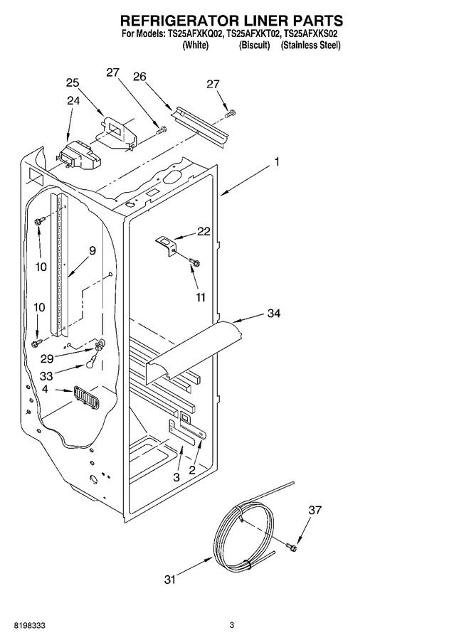 Diagram for TS25AFXKT02